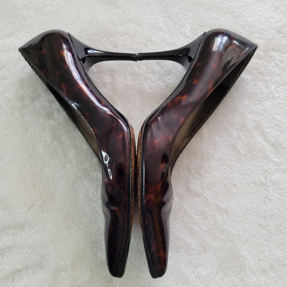 Stuart Weitzman Fever Tortoise Shell Pointy Pumps… - image 8